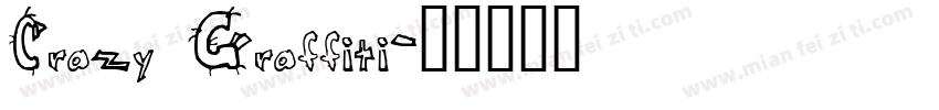 Crazy Graffiti字体转换